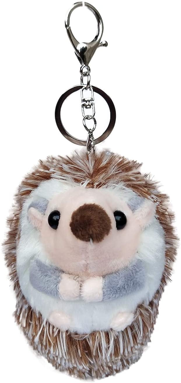 Details about   Hedgehog Plush Keychain Stuffed Animal Fashion Accessory Backpack Clips 3.93 inc 