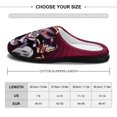 thumbnail image 2 of Mens Cozy Slippers Looney Tunes Cartoons Warm Soft Plush Slipper Slip-on House Shoes for Home Indoor Outdoor, 2 of 7