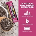 thumbnail image 3 of Chia Charge Cranberries Chia Seed Flapjack - no added sugar 80g, British Import (Pack of 3), 3 of 5