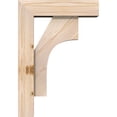 thumbnail image 3 of Ekena Millwork 5 1/2"W x 18"D x 26"H Westlake Block Smooth Bracket w/ Offset Brace, Douglas Fir, 3 of 25