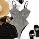 thumbnail image 5 of MKLEKYY Trajes De Baño Dama 2022 Womens Rhinestone Shiny Swimwear Sexy Women Bikini Girl Swimsuit, 5 of 5