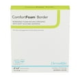 thumbnail image 2 of ComfortFoam Foam Dressing 4 x 4" Square No Border Film Backing 00315E 10 per Box, 2 of 4