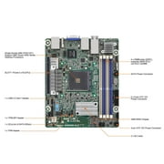 AsRock Rack B550D4ID-2L2T Deep mini-ITX Server Motherboard AMD Ryzen 5000 Series AM4 (PGA 1331) B550 Dual 1GbE+10GbE
