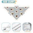 thumbnail image 6 of Dog Bandana 2 Pack,Gray Chicken Circle Pattern Bandanas for Dogs,Cat Bandana,Small/ Large Dog Bandana 2 Size,Dog Bandanas Girl Boy, 6 of 6