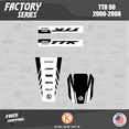 thumbnail image 3 of Kalair GFX Graphics Kit for Yamaha TTR90 (2000-2008) Factory Series, 3 of 5