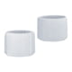 thumbnail image 4 of 2 piezas de espinilleras de fútbol con correas ligeras y tobilleras elásticas para deportes. Blanco, 4 of 9