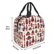 thumbnail image 3 of Easygdp Rocket Pattern Bolsa Térmica Premium - Tela Oxford Impermeable, Gran Capacidad, Bolsillo Frontal, Unisex para Trabajo, Escuela, Actividades al Aire Libre y Picnics, 3 of 8