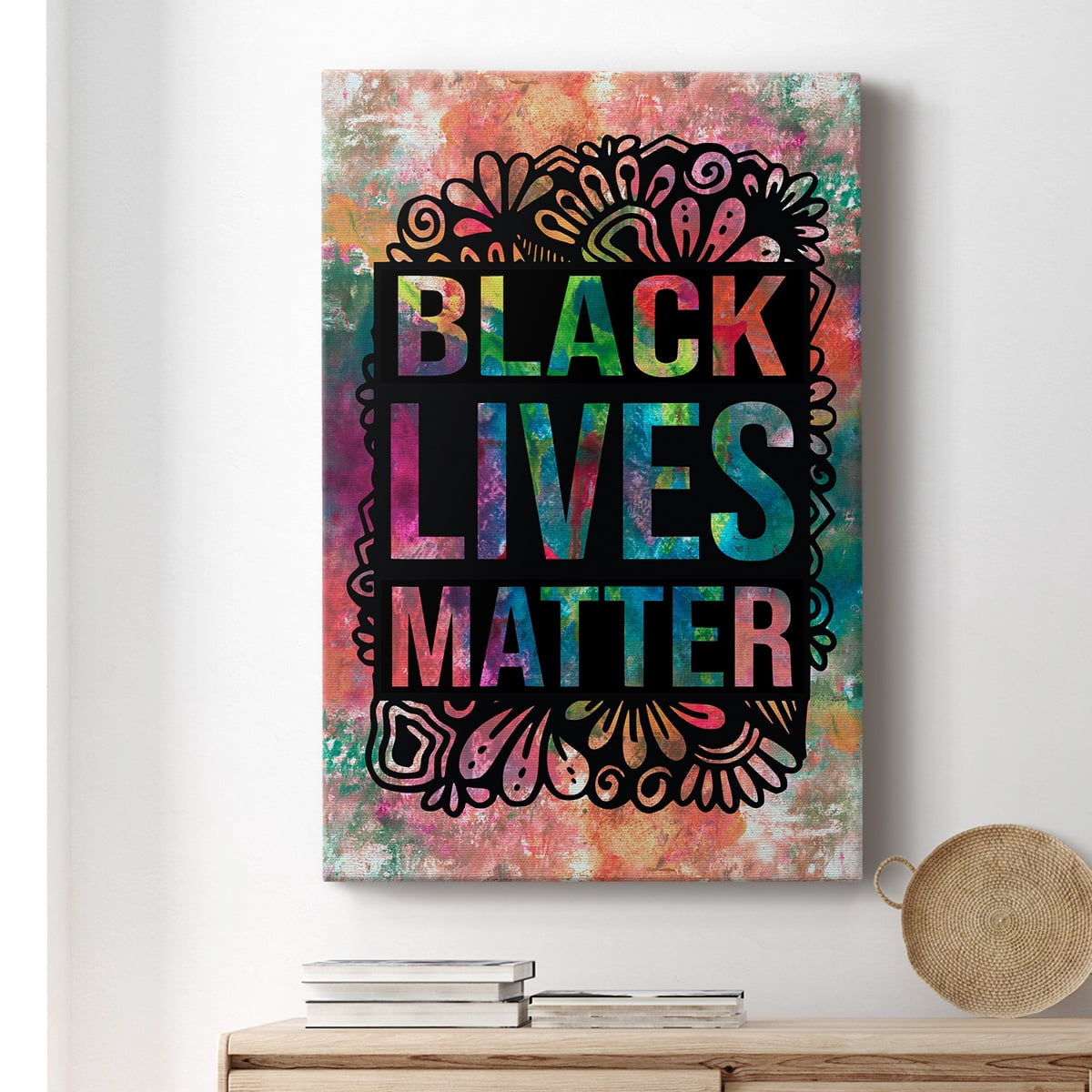 Graffiti Black Lives Matter Premium Gallery Wrapped Canvas - Ready to Hang