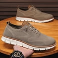 thumbnail image 2 of Men's Casual Dress Shoes Fashion Walking Sneakers Mesh Business Oxfords Work Lightweight Soft Sole, 2 of 6