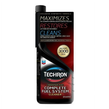 Chevron Techron Fuel System Cleaner Automotive Additive, 20 Ounce