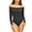 Black, variant on SHCKE Women One Piece Off Shoulder Long Sleeve Bodysuit Shapewear Tummy Control Body suit Seamless Tops Bodysuit for Women