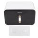 thumbnail image 2 of Toilet Paper Roll Box Cover Waterproof Punch Free Prevent Corrosion Wall Mounted Bathroom Tissue Holder Black, 2 of 5