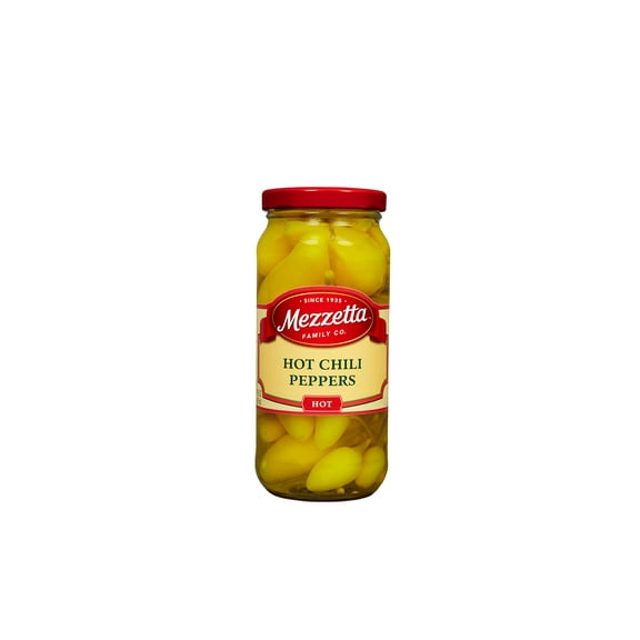 G L Mezzetta Peppers, Hot Chili, 16-Ounce (Pack of 6)