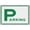 Warning Sign 2, variant on Parking Area Sign 8"x12", Aluminum Tin Warning Signs for Home Outdoor Garden, Durable Directional Sign for Vehicles