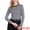 Black White Stripe, variant on DARING DIVA Women's Striped Long Sleeve Cotton Crew Neck Fitted Tees XL Black White Stripe