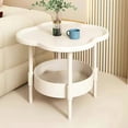thumbnail image 2 of 2 Tier Side Table Table Side Table Small Sofa Coffee Side Tables Bedroom Indoor Outdoor With Removable Tray For Living Room Bedroom Balcony And To Assemble, 2 of 4