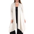 thumbnail image 1 of Women's Plus Size Flowing Long Sleeve Shrug, 1 of 12