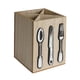 thumbnail image 3 of Caja de almacenamiento de tenedor y cuchillo, organizador de cubiertos, soporte de utensilios, soporte de cubiertos para el hogar, encimera, mesa de, 3 of 9