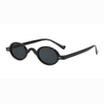 thumbnail image 3 of Gafas de sol para mujer Steampunk Retro, montura pequeña, montura redonda, gafas de sol con remaches, gafas Street Beat personalizadas, 3 of 6