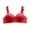 Red, variant on FhsagQ Bra Plus Size Bras for Women with Underwire No Steel Ring Thin Women Bra Hole Lace Breathable Gathers Underwear Comfort Bra Bras for Women Plus Size Underwire Black B