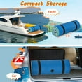 thumbnail image 6 of Costway 3-Layer Tear-proof Water Mat Floating Pad Island Water Sports Relaxing Blue, 6 of 9