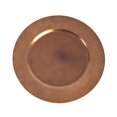 thumbnail image 1 of SARO LIFESTYLE Assiettes de Chargeur avec Design Classique Ensemble de 4 Cuivre, 1 of 1