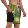 thumbnail image 2 of Fotbe golf ball perched on a tee Men’s Swim Trunks Quick Dry Swim Shorts Board Shorts with Mesh Lining-XX-Large, 2 of 6