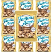 Famous Amos Cookies, 2Oz Bags, (Pack Of 10) In Packaging