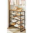 thumbnail image 6 of Better Homes & Gardens Jace 5-Tier Shoe Rack, Metal Steel, 15 Pairs of Shoes, Multi-Functional, 6 of 8