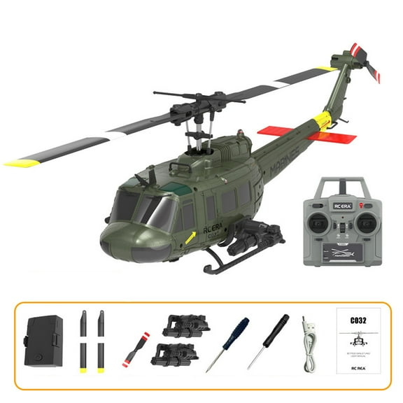 Remote Control Aircraft for Adults - Helicopters RC Aircraft with Advanced 3D Rolling Stabilization and Upside Down Flying Capabilities