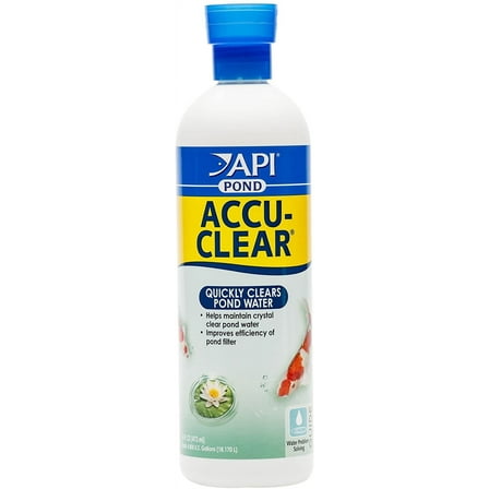 API Pond Accu-Clear Quickly Clears Pond Water [Pond Water Clarifiers, Pond Supplies] 48 oz (3 x 16 oz)