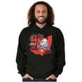 thumbnail image 5 of Ohio Buckeye State Athlete Fan Smurfs Hoodie Sweatshirt Women Men Brisco Brands S, 5 of 6