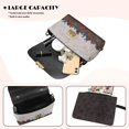 thumbnail image 4 of Pzuqiu Butterflies Leather Cross Body Bag Lightness Minimalist Crossbody Bag with Chain Strap for Women Fashionable Design Versatile Practical for Daily Use and Travel, 4 of 7