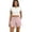 Pink #16, variant on DORKASM Shorts for Women Bermuda Trendy Casual Summer High Waisted Wide Leg Shorts Ribbed Elastic Waist Comfy Beach Linen Shorts with Pockets Royal Blue L