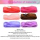 thumbnail image 2 of IDEANATEGRATE 6Pares De Cordones Planos De Chiffon Color Surtido Para Con Estilo, 2 of 8