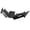 Gloss Black, variant on NFTIGB Motorcycle Front Fairing Winglets Replacement for YAMAHA YZF R15 V4.0 2022+ Aerodynamic Wing, Red