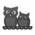 thumbnail image 3 of Mango Steam Metal Wall-Mounted Jewelry & Earring Organizer Owl, Black, 3 of 6
