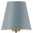 thumbnail image 6 of XAV-B9306-VG-BL Crystorama Lighting Xavier - 6 Light Chandelier In Modern Style-14.75 Inches Tall and 46 Inches Wide-Vibrant Gold/Blue Finish, 6 of 8