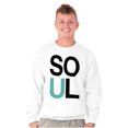 thumbnail image 4 of Matching Set for Couples Soul Mates Sweatshirt for Men or Women Brisco Brands M, 4 of 7