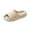 Khaki, variant on Yungyresw Unisex Shower Slippers With Drain Holes Sole Cushioned Open Toe House Slippers Lightweight Comfortable Slip On Shoes Black 40