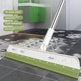 thumbnail image 2 of 1pcs Broom Dust-free Scraper Black Technology To Scrape Toilet Silicone Wiper Broom Bathroom Glass Wiper, 2 of 5