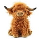 thumbnail image 1 of Highland Cows Animal de peluche realista vaca escocesa juguete de peluche suave animal de granja ganado muñeco de peluche presente para adultos niños niñas (vaca marrón 10.8 pulgadas), 1 of 4