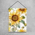 thumbnail image 4 of Watercolor Sunflowers Double Sided Garden Flag Decorative Weather Resistant Yard Flag, Large DIY Vertical Flag for Farmhouse Patio Lawn, 28x40 Inch, 4 of 6