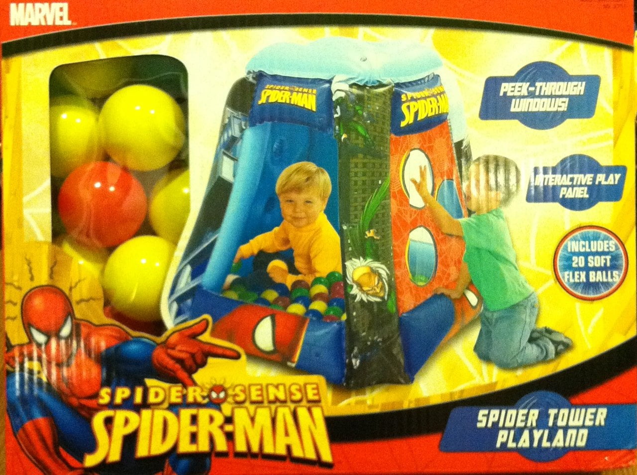 spiderman tower toy walmart