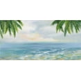 thumbnail image 2 of Vassileva, Silvia 32x18 Gold Ornate Wood Framed with Double Matting Museum Art Print Titled - Island Morning, 2 of 4