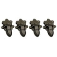 thumbnail image 1 of 4pcs Purse Lock Catch Handbag Fasteners Thumb Lock Box Clasp Press Locks, 1 of 8