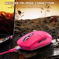 thumbnail image 3 of ATTACK SHARK G3 Tri-mode Wireless Gaming Mouse 25000 DPI Ultra Lightweight, 3 of 10