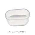 thumbnail image 4 of Billuyoard 16 unids/set Protector de suelo de tapón de orificio de tubería PVC duradero evita golpes y arañazos Simple transparente 25*50mm Type3 NO3, 4 of 6