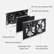thumbnail image 2 of Tarjeta gráfica Yeston GeForce GTX 1050Ti 4G D5 GAEA con sistema de refrigeración por gravedad de me YESTON Negro, 2 of 7