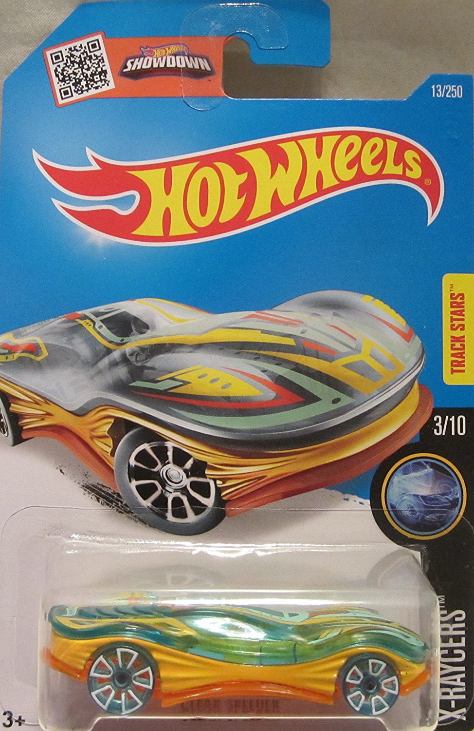 hot wheels clear speeder